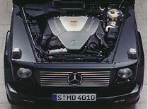 Classe G actualise anne modle 2001. Moteur V8. 184kW/250 ch.